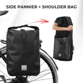 Waterproof Bike Pannier Bag – 10L Bicycle Rack Backpack